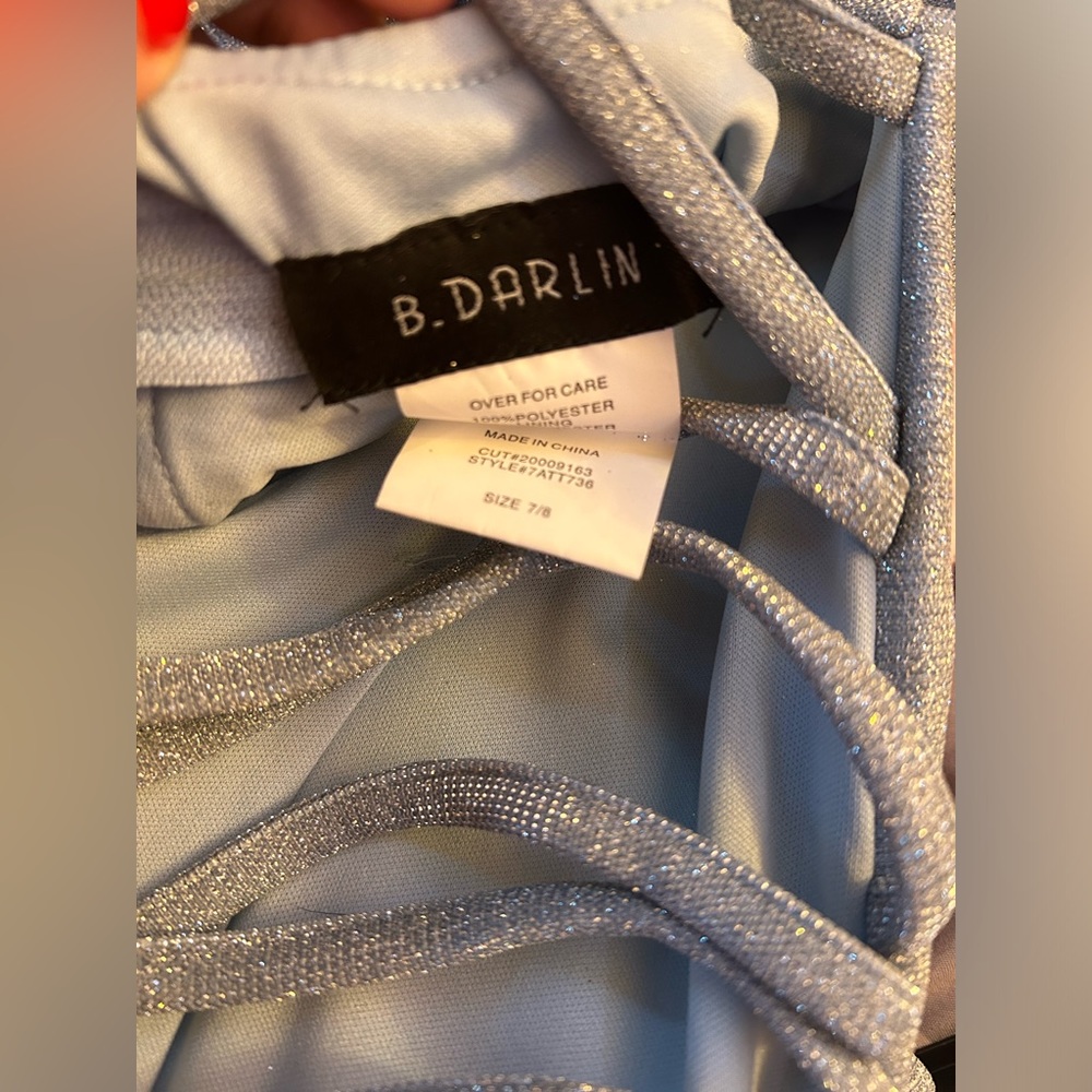 B. Darlin light blue dress - Picture 2 of 3